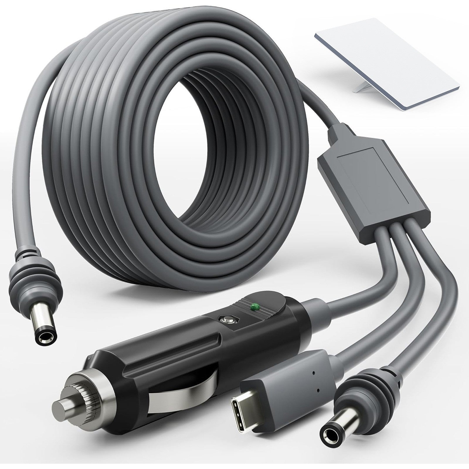 3-in-1 Car Charging Power Cable for Starlink Mini - Teskay