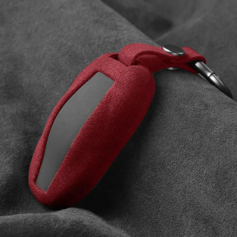 Alcantara Tesla Key Fob Cover For Model S/3/Y (2012-2023) - Teskay
