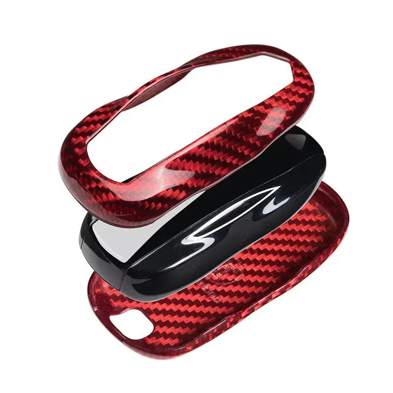 Carbon Fiber Key Fob Cover For Tesla Model S(2012-2018) - Teskay