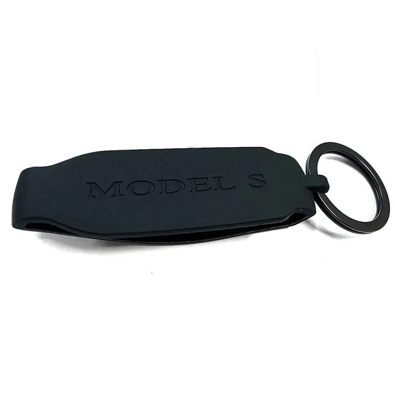 Silicone Car Keychain For Tesla Model S/3/X/Y-1