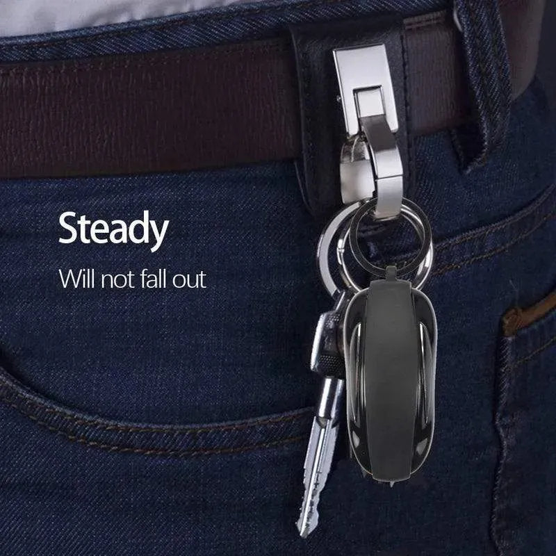 Silicone Car Keychain For Tesla Model S/3/X/Y-2