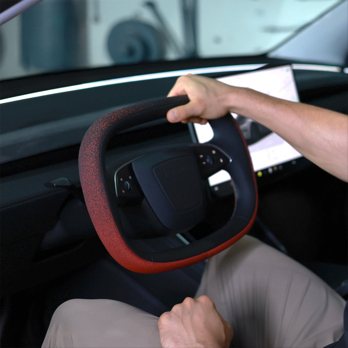 Starlink 4.0 Cyber Yoke Steering Wheel for Model 3 Highland