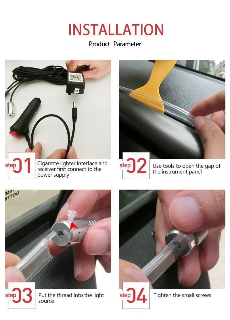 Interior Car Neon Lights Tesla Model 3(2019-2023)/ Y(2020-2023) - Teskay