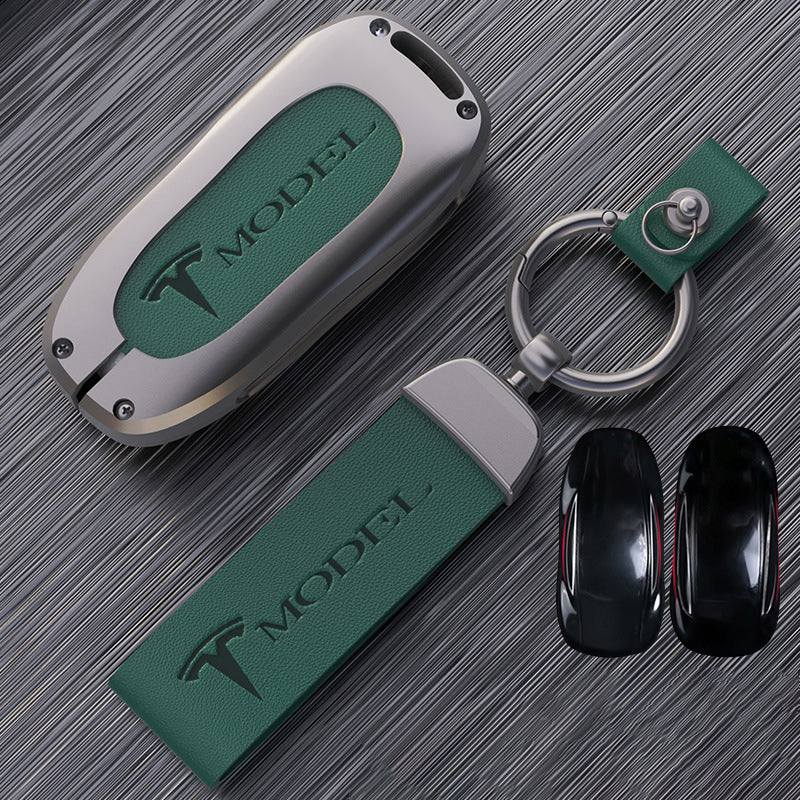Tesla Model Y Key Fob Cover - Aluminum Alloy Protective Case