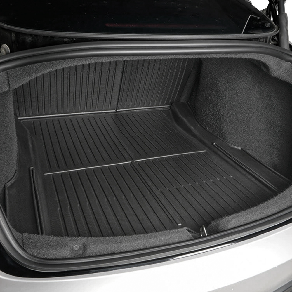 Trunk Mat With Backrest Mat for Tesla Model 3 Highland - Teskay