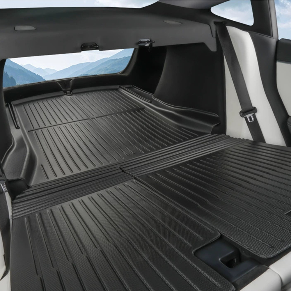 Trunk Mat With Backrest Mat for Tesla Model 3 Highland - Teskay