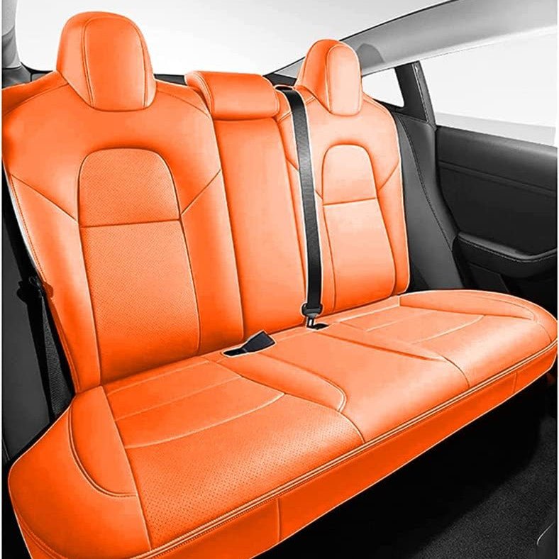 Seat Covers for Only Front Seats/Rear Seats for Tesla Model 3 & Model Y (5 Seater) - Teskay
