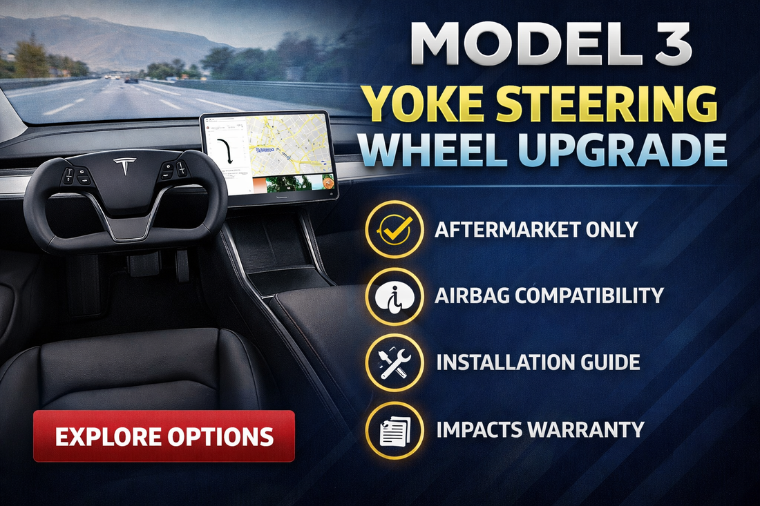 Exploring the Possibility of a Yoke Steering Wheel for Your Tesla Model 3