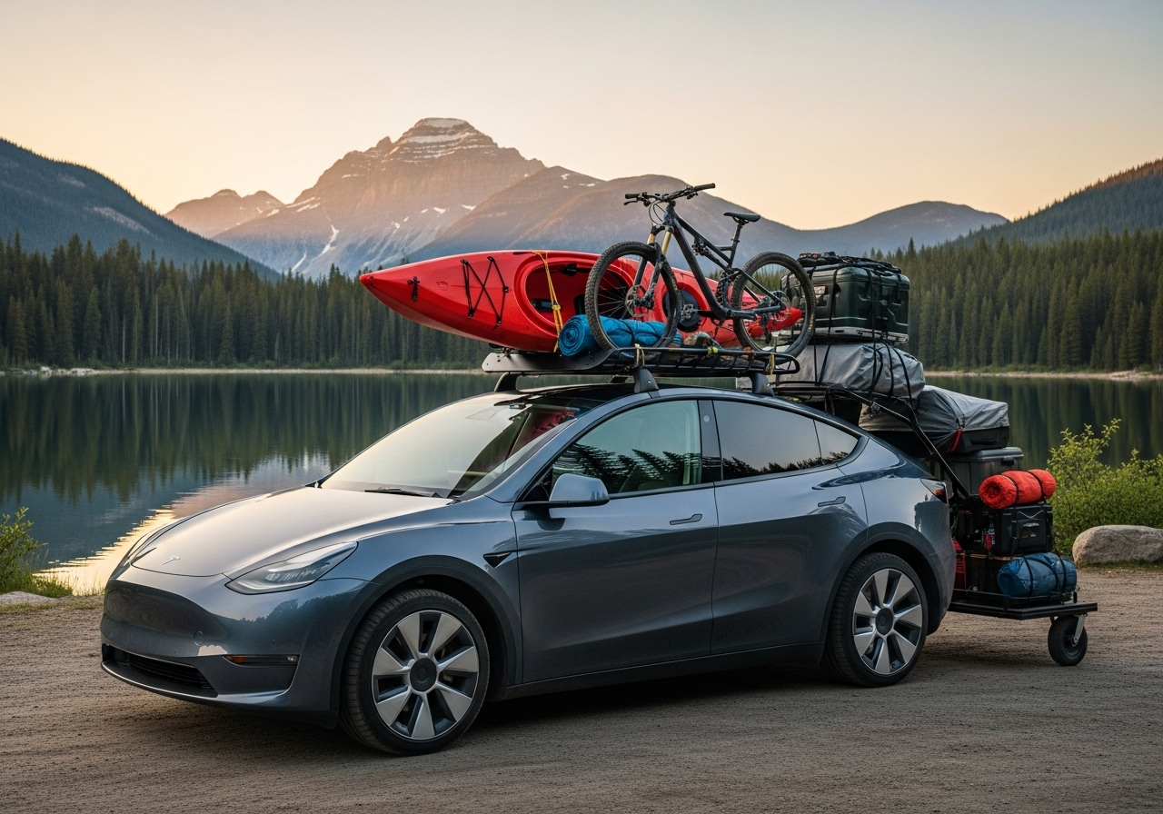 Maximize Your Gear: The Essential Tesla Roof Rack for Outdoor Lovers