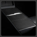 Dry Carbon Fiber Panel Console Wrap For Model Y Juniper / Model 3 Highland / Model YL Glossy