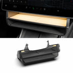 Dual-Layer Tray Under Screen Storage Box with LED Light for Model 3 Highland / Y Juniper
