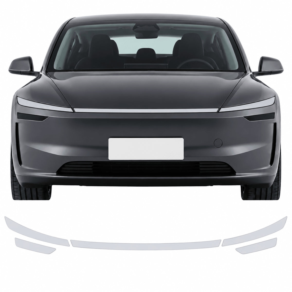 Pre-cut TPU Headlight Protection Film for Model Y | Clear, Smoked & Photochromic