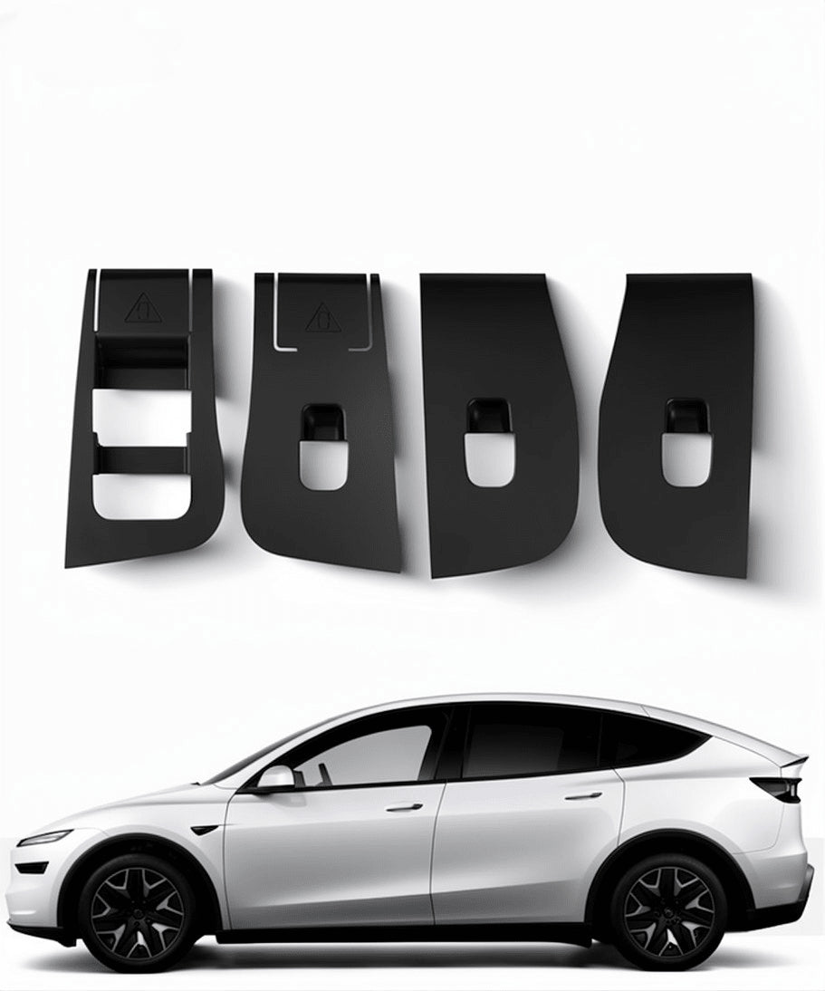 Premium Silicone Window Switch Protection Cover for Model YL 6-Seater