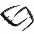 Real Carbon Fiber Front Intake Air Blades Trim for Model Y Juniper & Model YL 6-Seater