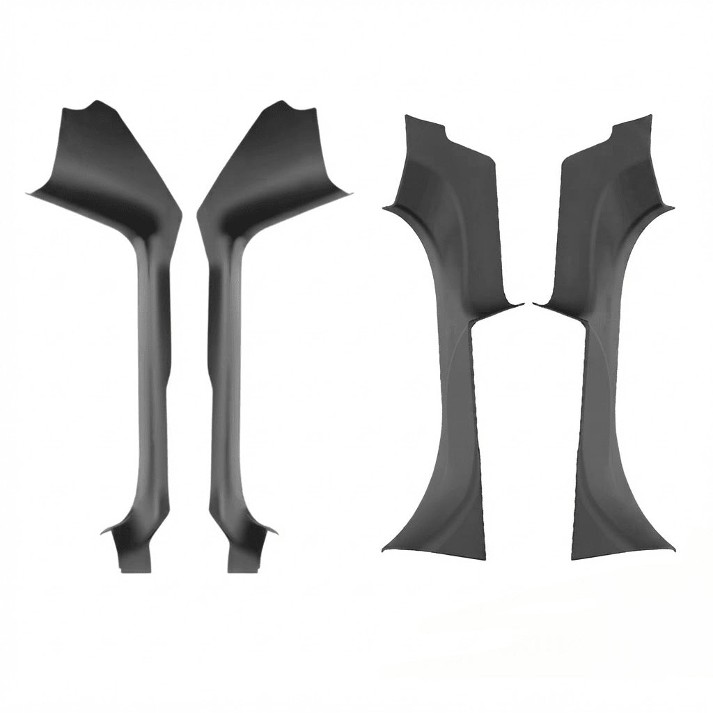 TPE Door Sill Protector Set - Anti-Kick Interior Guard For Model YL