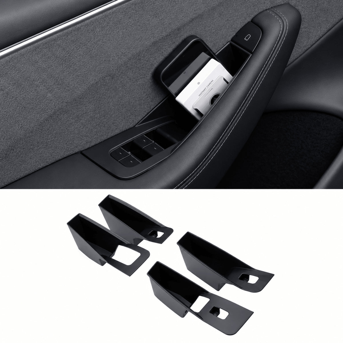 Door Handle Storage Box Set for Model 3 / Y (4PCS)