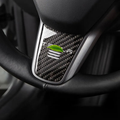 Tesla Model 3/Y Carbon Fiber Texture Steering Wheel Decorative Sticker