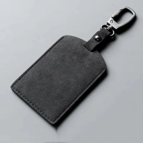 Tesla Card Key Holder – Alcantara All Tesla modelsCase for All Tesla (With Logo) Black