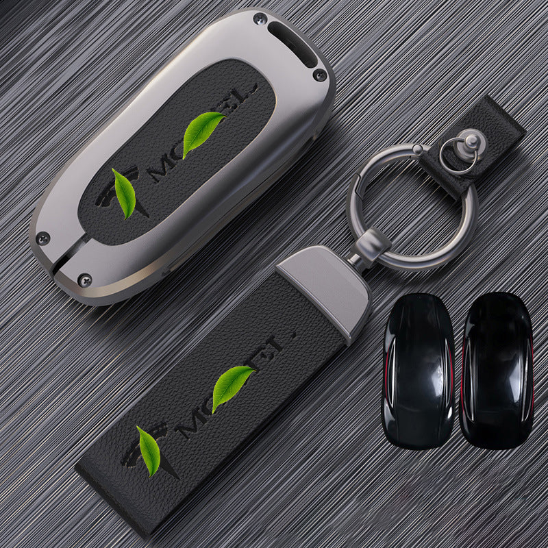 Tesla Model X Key Fob Cover - Aluminum Alloy Protective Case