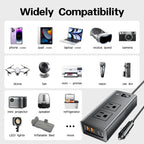 200W 12V to 110V AC Converter for Tesla Model 3/Y