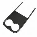 Real Carbon Fiber Center Console Cup Holder Cover Trim for Model Y Standard 2026+