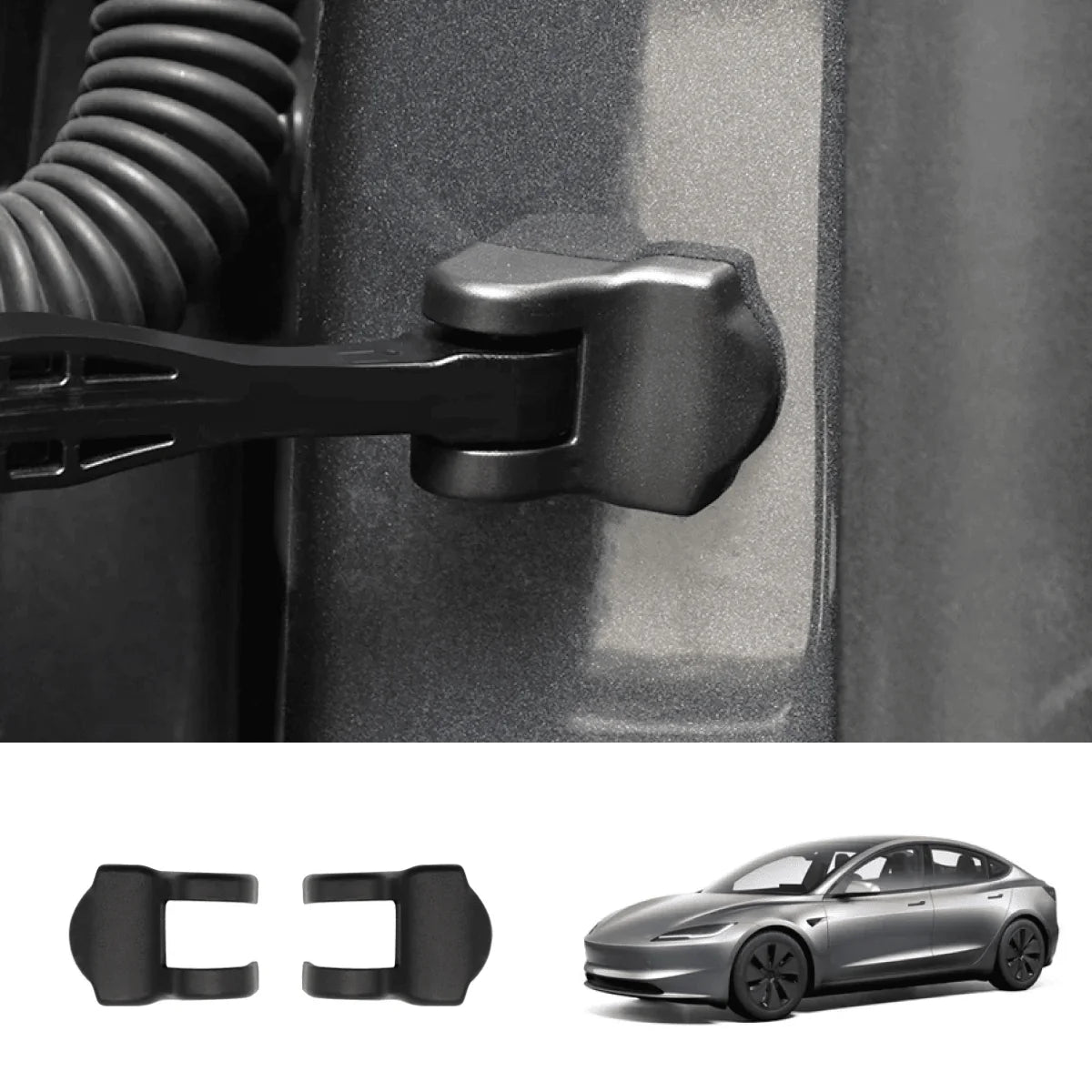 Door Check Arm Covers for Tesla Model 3 / Model Y / Model YL Model 3 3 Highland (2 pcs)