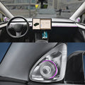 4D Rotating LED Ambient Tweeter Speakers for Model Y Juniper / Model 3 Highland