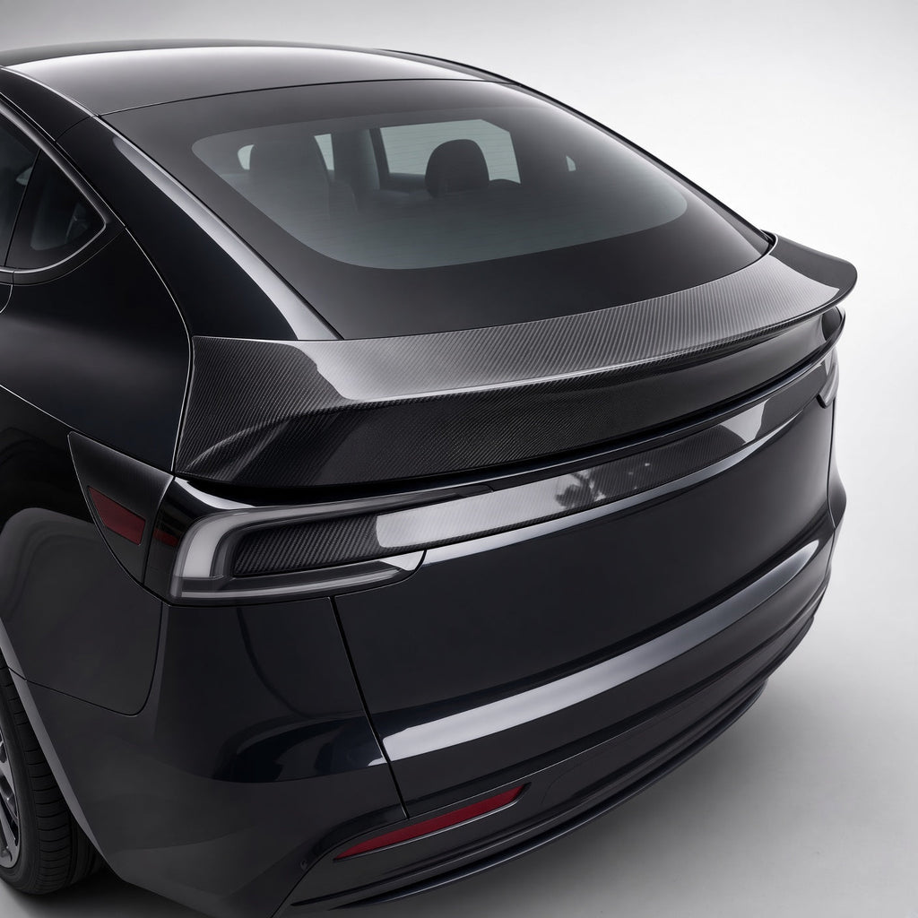 Real Carbon Fiber Rear Trunk Spoiler for Model Y Juniper