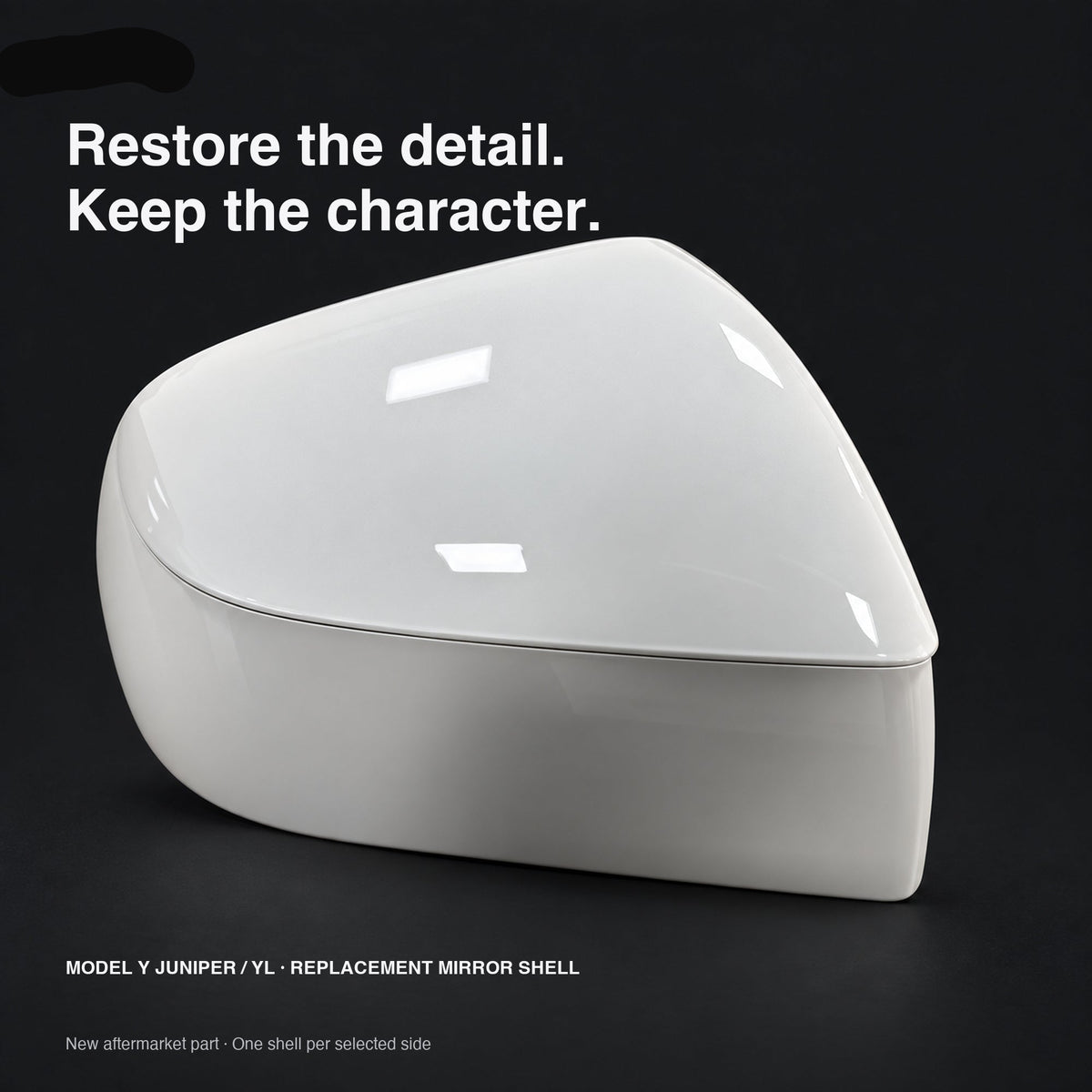 Replacement Mirror Cover for Tesla Model Y Juniper & Model YL