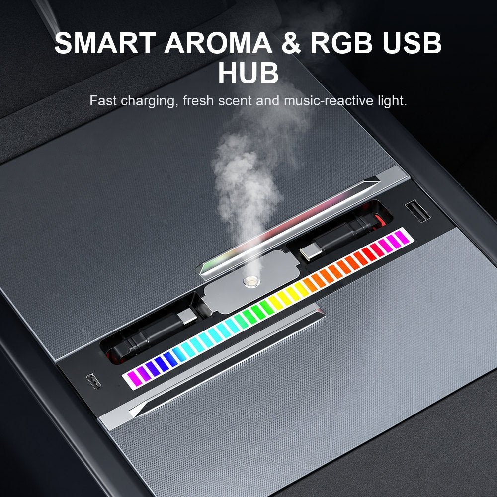Smart Aroma RGB Center Console Hub for Model 3 Highland / Y Juniper /YL