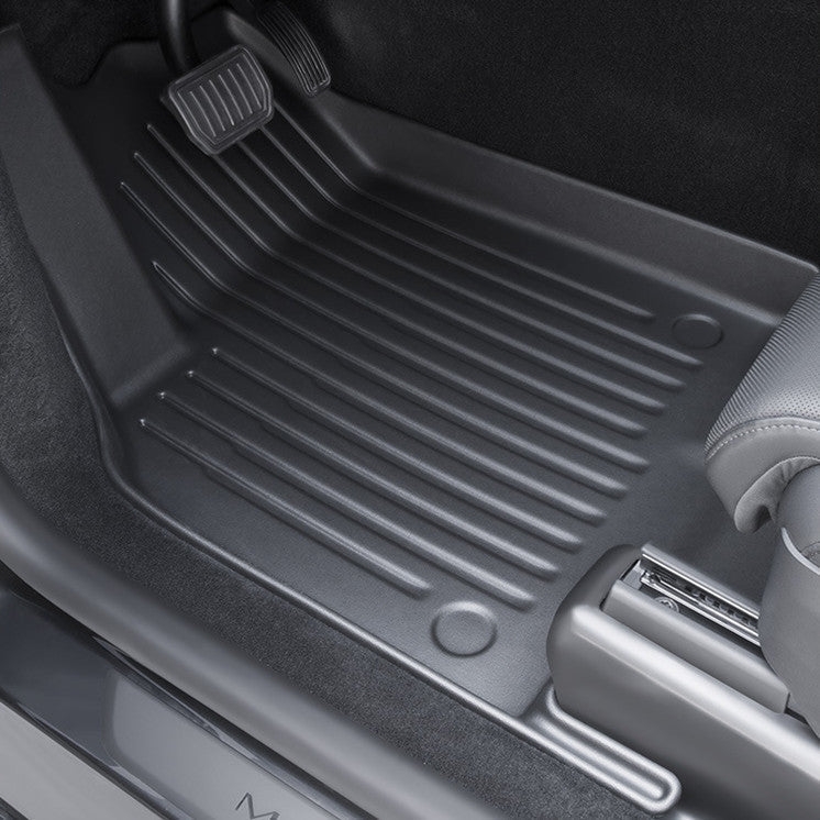 All-Weather TPE Floor Mats for Model YL 6-Seater 2026+
