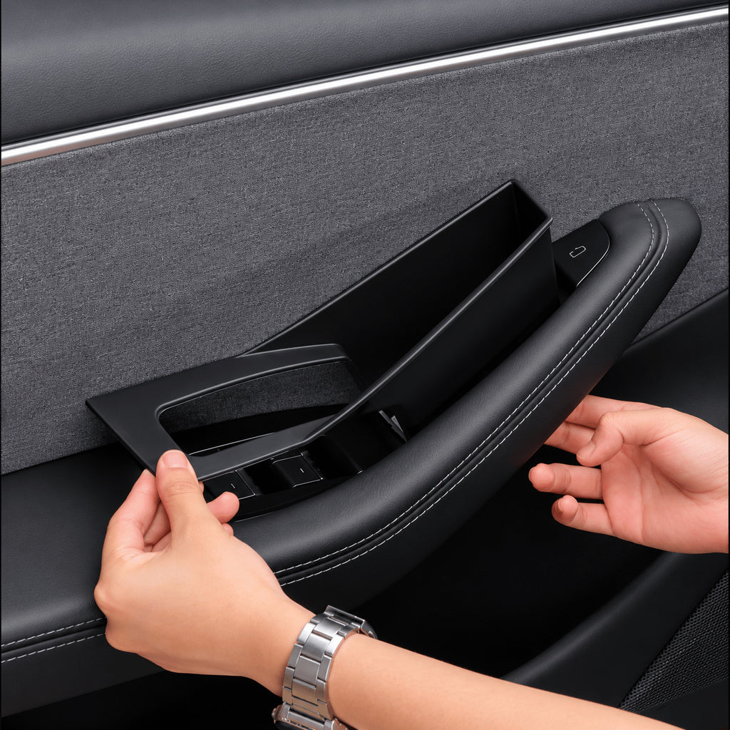 Door Handle Storage Box Set for Model 3 / Y (4PCS)