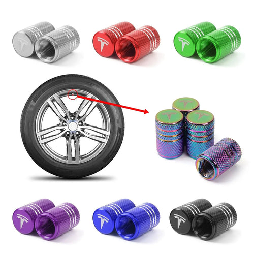 Tesla Valve Stem Caps