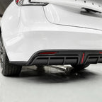 Real Carbon Fiber Rear Diffuser for Tesla Model 3 Highland 2024+