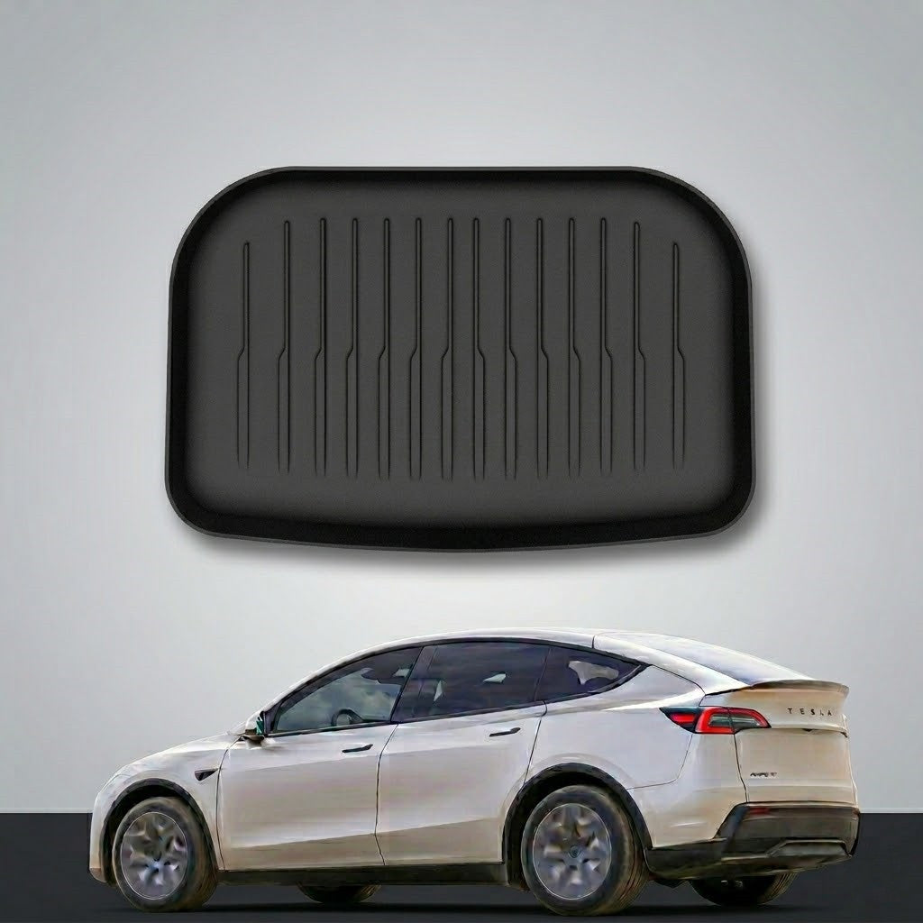 TPE Rear Trunk Storage Bin Mat for Model YL 6-Seater