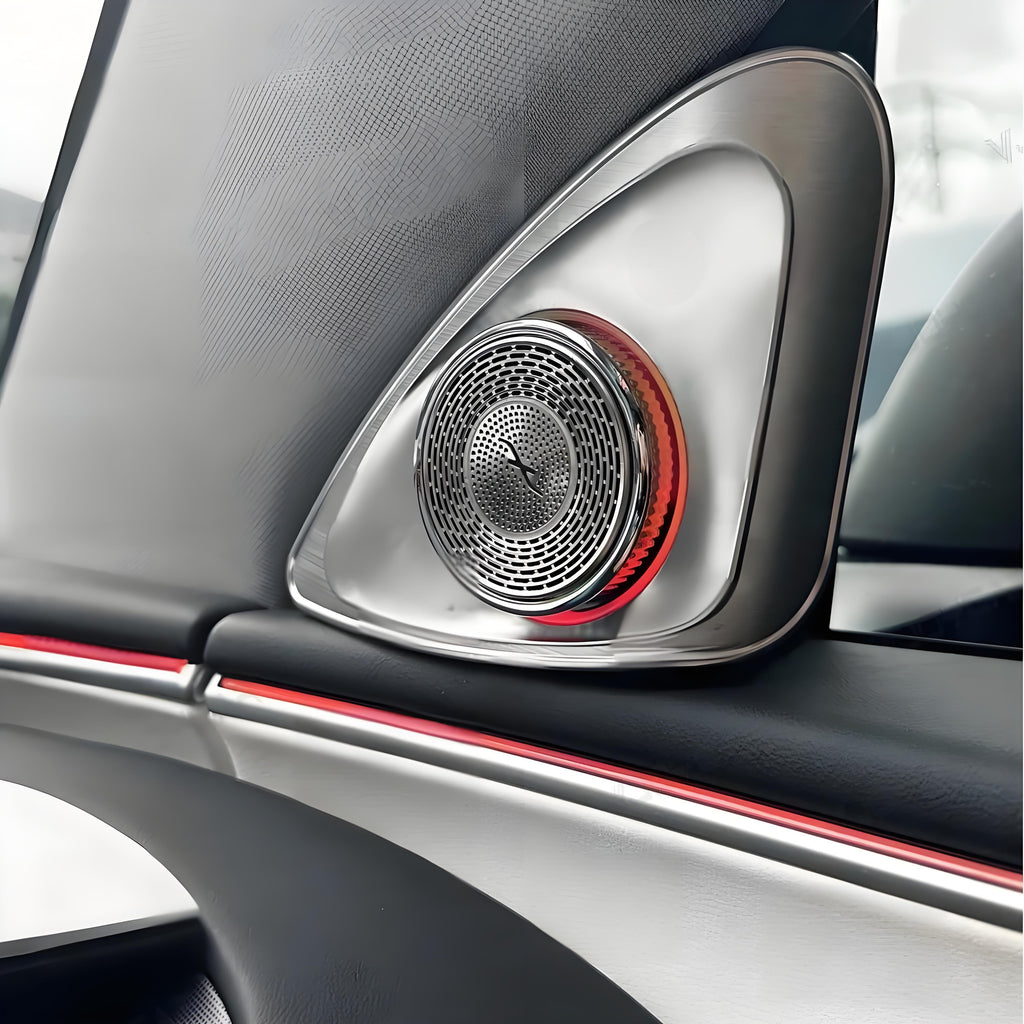 4D Rotating LED Ambient Tweeter Speakers for Model Y Juniper / Model 3 Highland