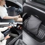Carbon Fiber Pattern Foldable Working Tray Table for Model 3 Highland & Model Y Juniper | ABS