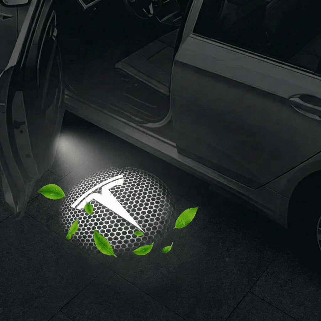 Dynamic 3D LED Puddle Lights for Model 3/Y (2017-Present) | 360° Adjustable