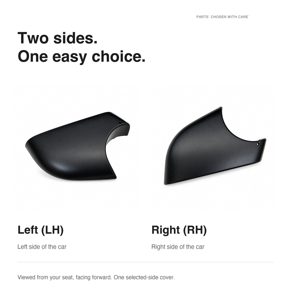 Lower Mirror Cover for Tesla Model Y / YL