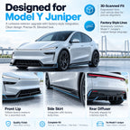 Model Y Juniper Premium & YL Body Kit – Front Lip, Side Skirts & Rear Diffuser