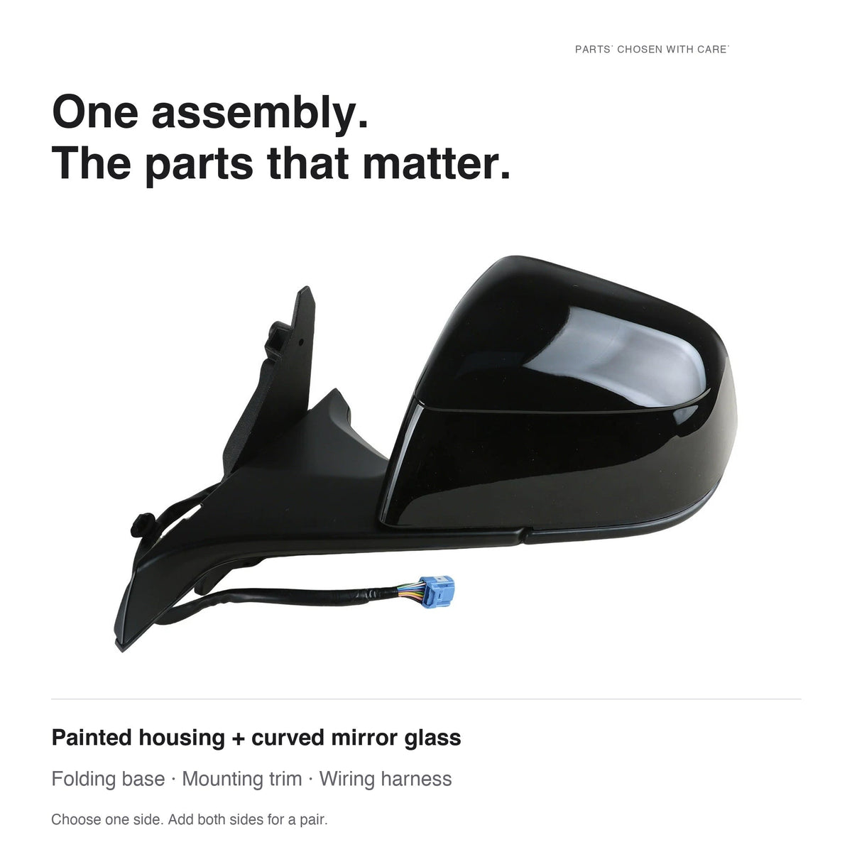 Side Mirror Assembly for Tesla Model Y Juniper & Model YL