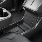 Silicone Center Console Lower Tray Mat for Model Y Standard 2026+
