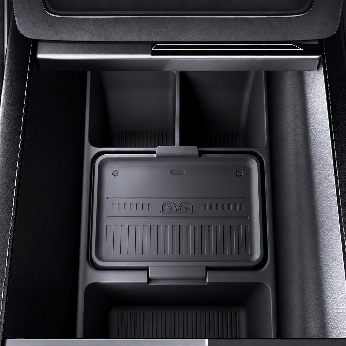 Silicone Center Console Storage Organizer for Model Y Juniper 2025+