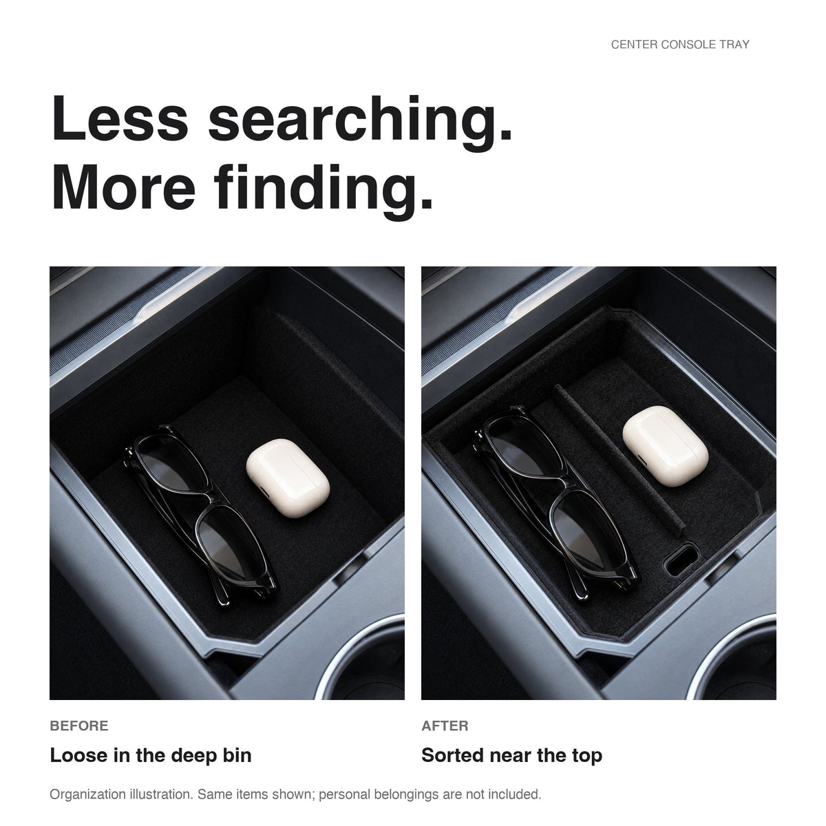 Center Console Tray for Model 3 & Model Y & Model YL