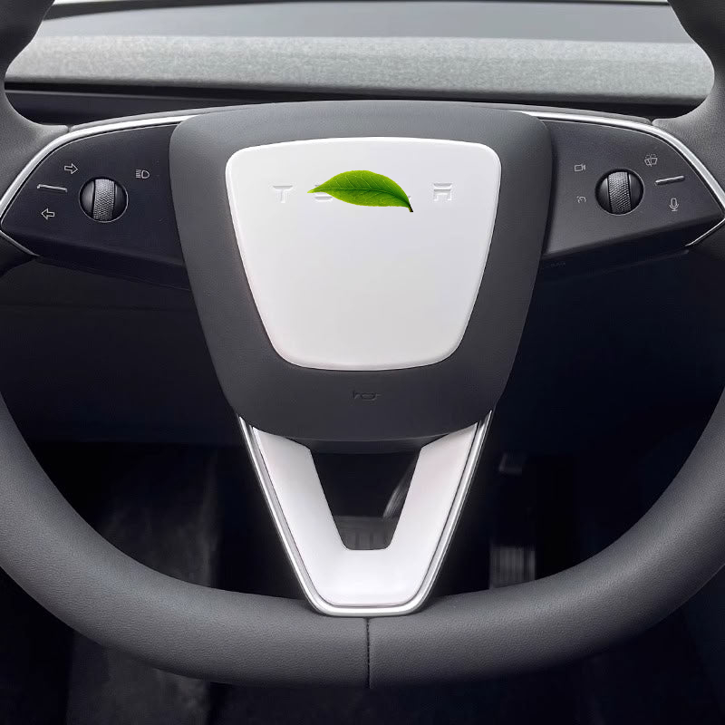Steering Wheel Trim Cover for Tesla Model 3 Highland / Model Y Juniper（Combo pack）