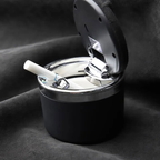 Cup Holder Suede Ashtray for Tesla Model 3/Y/S/X