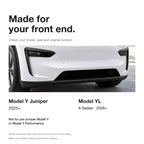 ABS Split Front Fog Light Bezel Cover for Model Y Juniper & YL 6-Seater