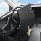 Carbon Fiber Pattern Foldable Working Tray Table for Model 3 Highland & Model Y Juniper | ABS