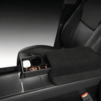 Center Console Armrest Riser with Hidden Sliding Storage for Model 3 Highland & Model Y Juniper