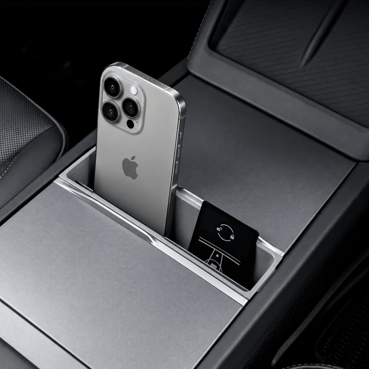 Center Console Panel Storage Box for Model Y Juniper & Model 3 Highland & Model YL